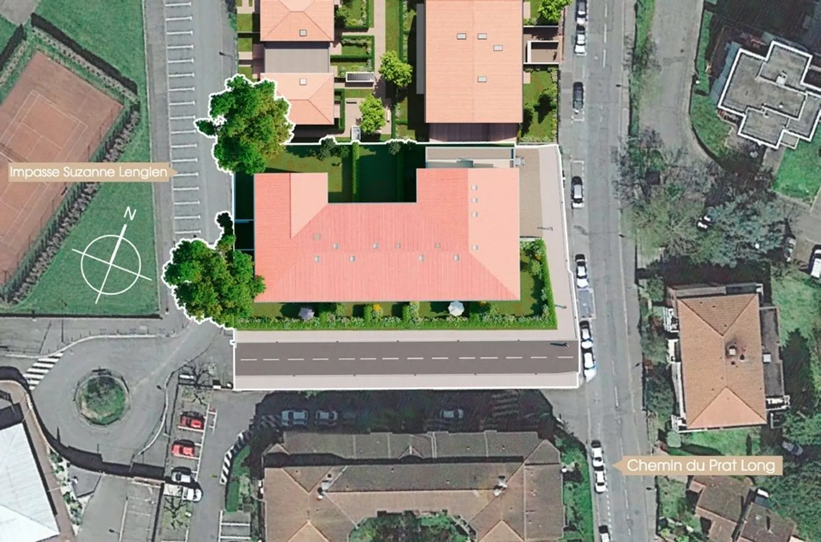 Patio Minimes — perspective du programme