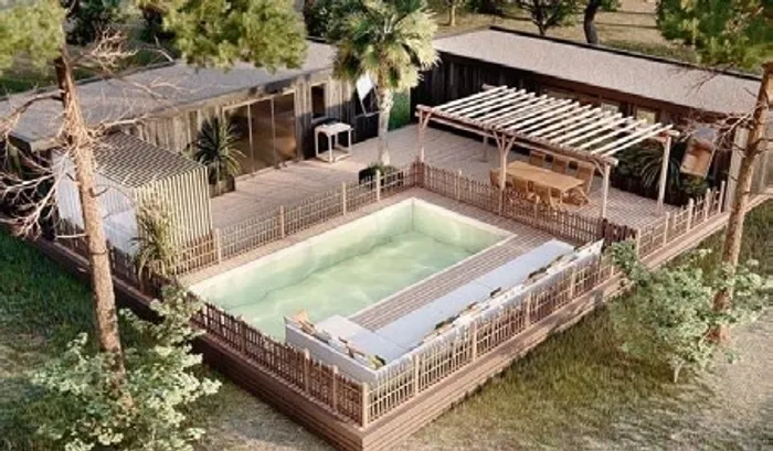 Piscine du camping La Clape Village